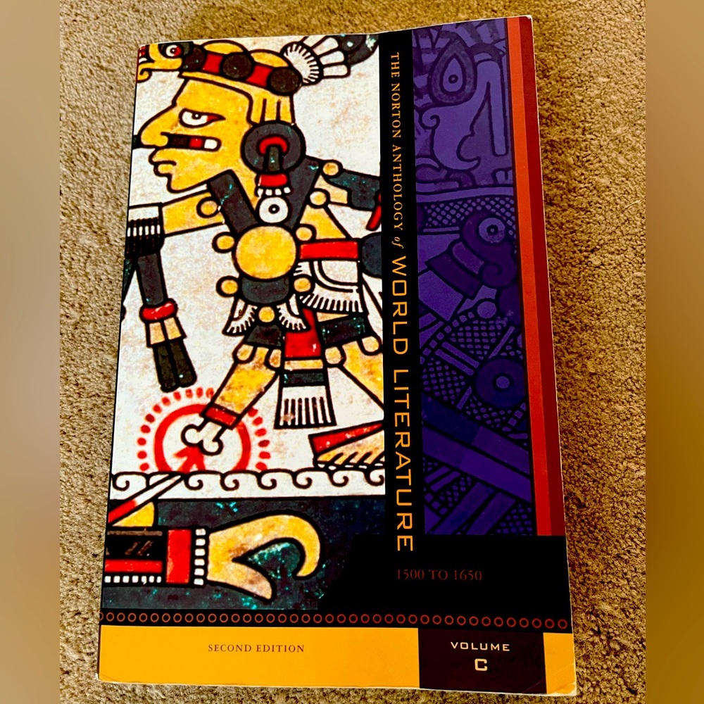 The Norton Anthology of World Literature book, Vol C, second edition
